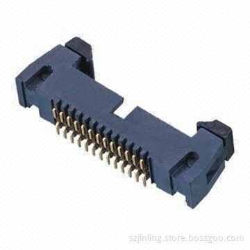 1.27mm SMT Ejector Header with Brass Contact and Au or Sn Plating